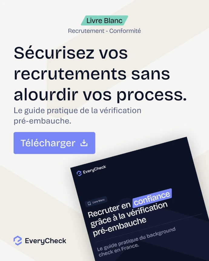 Guide du background check